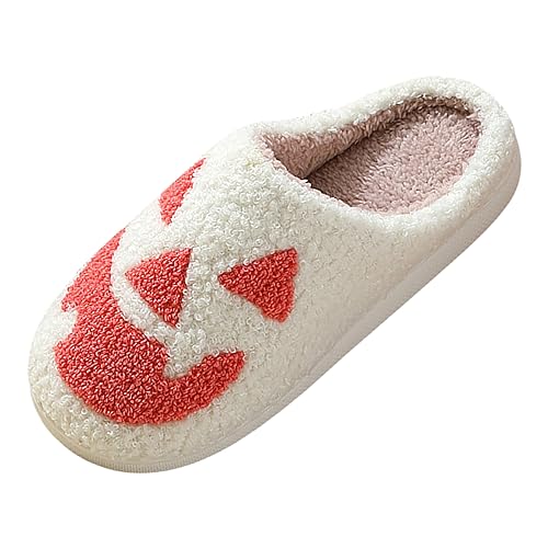 RTPR Zapatillas de mujer y hombre, zapatillas de algodón cálidas para invierno, zapatillas para parejas, suela gruesa, suela suave, zapatos ortopédicos para mujer, invierno, Rojo sandía, 39 EU