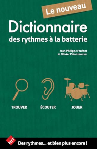 livre Le nouveau dictionnaire de rythmes a la batterie