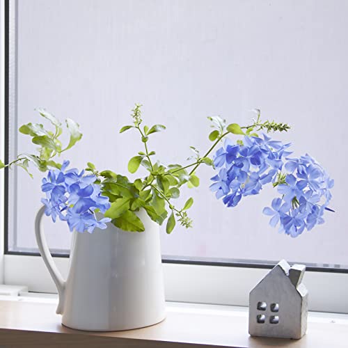 【remecle】 窓用フィルム 窓ガラス目隠しフィルム デザインフィルム 【 水だけで貼れる 飛散防止 断熱 UVカット 90cm幅 ミルキーヘアライン スキージー付き 】 窓 目隠しシート 貼り直し可能 ガラスフィルム 目隠し フィルム 遮光 リメイク