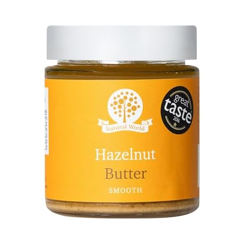 Nutural World Smooth Hazelnut Butter 170g Cover