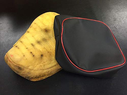 2輪 グロンドマン 国産シートカバー エンボスイエロー/青パイピング（被せ） 品番：GR69HC250P50 JAN：4562492970545 ホンダ リード90（HF05）