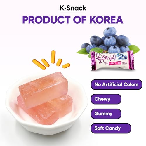 COELO Blueberry Jelly 280g dulce blando sabor arándano miniatura 4