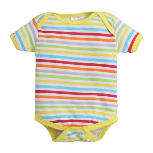 Image of EIO Newborn Baby Cotton Romper Sleepsuit | Half Sleeve Jumpsuit Bodysuit for Boys & Girls | Soft Breathable Baby Clothes Combo Pack