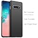 anccer Compatible for Samsung Galaxy S10 Plus Case [Colorful Series] [Ultra Thin] Hard Slim Cover for Samsung Galaxy S10+ (Black)