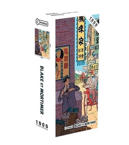 Plastoy Blake y Mortimer Puzzle de 1000 piezas - Póster incluido | Ya disponible en tu tienda friki favorita! En mundofriki.es!