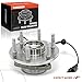 A-Premium Front Wheel Bearing Hub Assembly Compatible with 4WD Chevy Tahoe Silverado 1500 Suburban Avalanche, Cadillac Escalade ESV EXT, GMC Sierra Yukon XL 1500, with 6-Lug & ABS