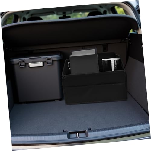Organisateur de coffre voiture SUV rangement pliable compartiments - 7