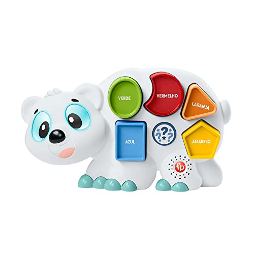 Fisher-Price Linkimals Brinquedo de bebê Urso Polar
