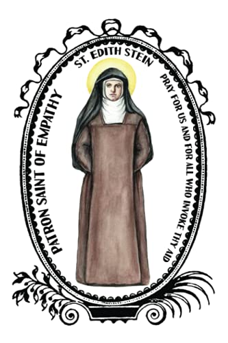 Saint Edith Stein Patron of Empathy Lined Notebook Journal