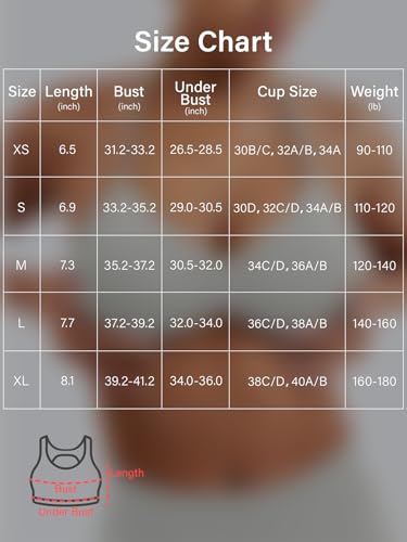 Image of VOYJOY Impact Strappy Bra Sports Bras for Women Basic Workout Gym Yoga Bra