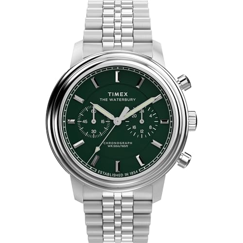 Image of TIMEX Waterbury Metropolitan Analog Watch for Men with Round Dial & Water Resistant Man's Wrist Watches