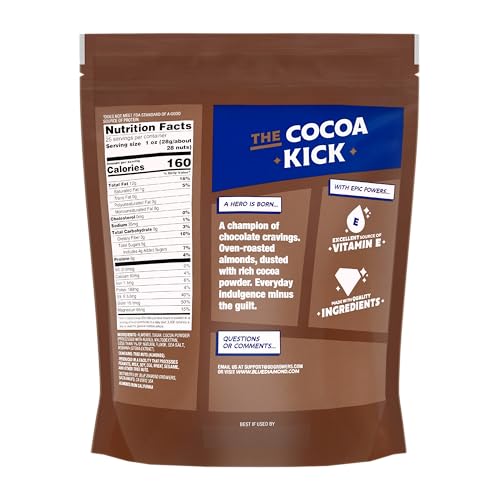 image for Blue Diamond Almonds, Oven Roasted Dark Chocolate Flavored Snack Nuts,