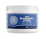 Vimergy USDA Organic Wild Blueberry Supplement Powder, Trial Size - 30 Servings - Natural Wild Blueberries - Fruit Powder for Smoothies, Juices, Fruit Bowls, Non-GMO, Gluten-Free, Vegan, Paleo (120g)