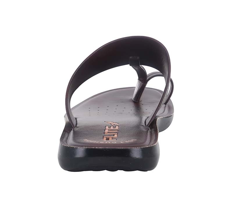 Image of FLITE Men's Slippers /Kohlapuri Sandals for Men /Leather Slippers for Gents