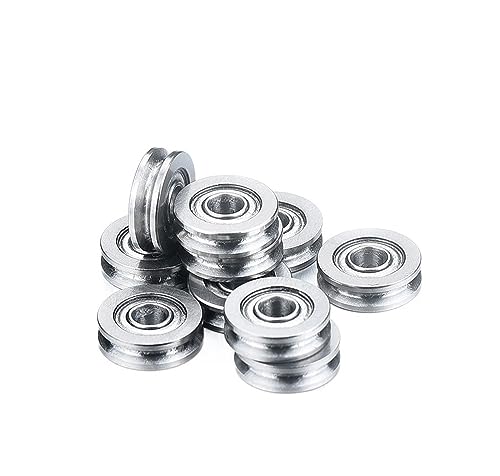 Roulement à billes U603 miniature élimine jeu mécanique wire track 10pcs