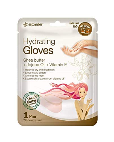 Epielle Hydrating Hand & Foot Masks (Glove & Socks 12Pk) For Dry Hand, Dry & Cracked Heel | Spa Day | Shea Butter + Jojoba Oil + Vitamin E, Beauty Gifts.. Stocking Stuffers!! #TOP2