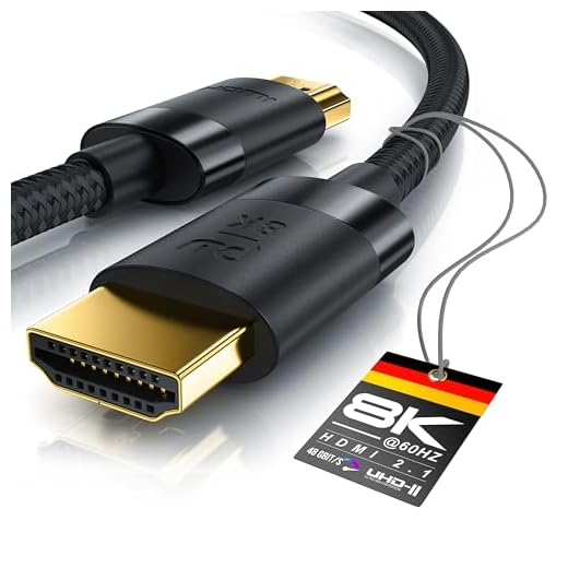 0,5m 8K HDMI Kabel 2.1-8K@60Hz 4K @ 120Hz DSC - HDTV 7680 x 4320 - UHD II - HDMI 2.1 2.0a 2.0b - 3D - HDMI-Kabel Ethernet - HDR - ARC - kompatibel zu Blu Ray PS4 PS5 Xbox Xbox Series X - schwarz