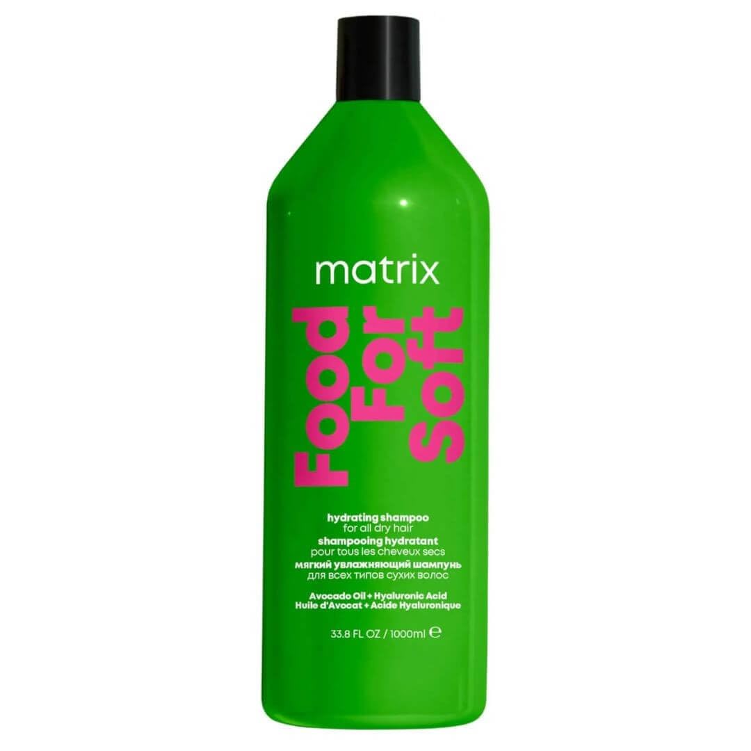 Shampooing Matrix Food for Soft hydratant format salon de 1000 ml