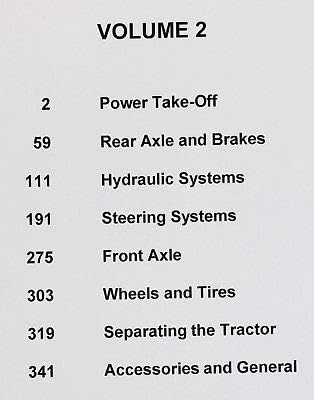 Manual Set for Ford 2000 3000 4000 5000 7000 Series Tractor Service Parts Repair Shop