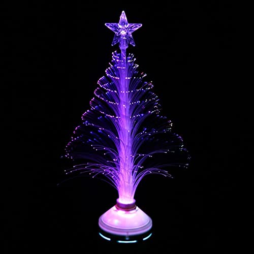 3 Pack of LED Tree Lamp – Color Changing – Ships from USA - Color Changing Christmas Tree LED Fiber Optic Light