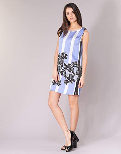 Sisley Vestito_4YP25VCB6, Multicolore (Black