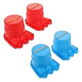DECORNIJIA 2 Paare Stelzen mit Rutsch Balance und Koordinationstraining für Outdoor Langlebige Agility Trainingshilfen Hüpfspiel für Jungen und Mädchen Zufällige Farbe Zufällige Farbe