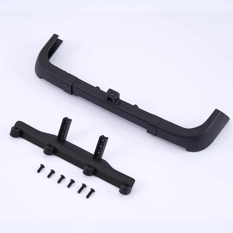 FMS FCX10 Rc Car Parts RC Crawler RC Trucks Parts Replacement Accessory for 1/10 Toyota LC80: Rear Bumper Set