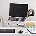 Amazon Basics Notebook Laptop Stand Arm Mount Tray, Black