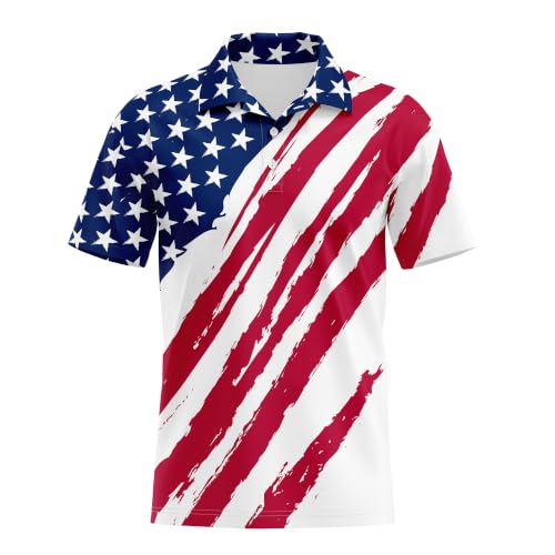 Camiseta polo para hombre de golf, divertida, de manga corta, con tecnología para evacuar humedad y secado rápido miniatura 1