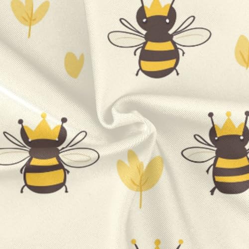 Image of Bumblebee Insect Girls One Piece Swimsuits Cute Bee Sport Halter Swimwear Beach Bathing Suit 7-8T