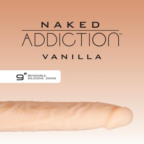 Gode double densité flexible en silicone Vanilla pour une stimulation ciblée - 2