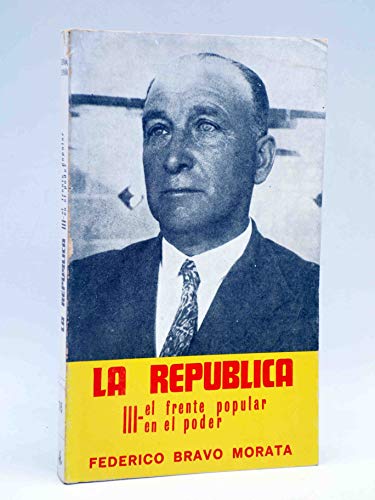 La República III. El Frente Popular En El Poder