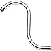 Newport Brass 205 10" Solid Brass S-Shaped Shower Arm, Antique Brass