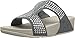 FitFlop Women's Glitzie Slide Sandal, Wild Dove, 7 M US