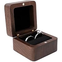 Amazon.co.jp: Rzilmer 指輪 ケース リングケース 木製 ミニ