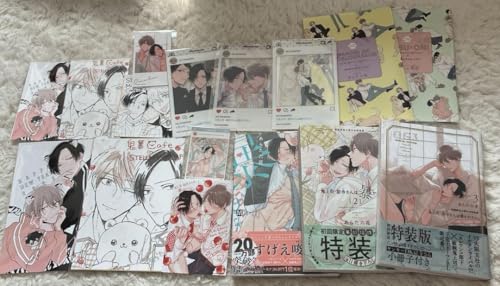 鬼上司・獄寺さんは暴かれたい。展　特典　イラストカード　コンプリート 鬼上司・獄寺さんは暴かれたい展 購入特典 イラストカード 2点