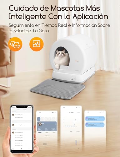 Arenero automatico extragrande para mantener el salon sin olores 3
