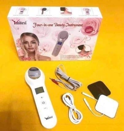 massageador fioseterapia compressa quente e fria abre poros aparelho multifuncional de beleza