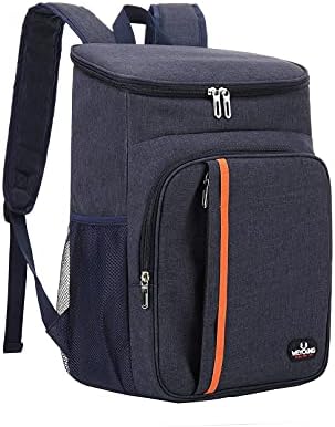 MCXKJ 22L Kühlrucksack Picknicktasche Kühl Rucksack Groß Isoliert Cooler Bag, Männer Frauen für Strand、Picknick、Camping、Grill、BBQ、Wandern Speisen und Getränke