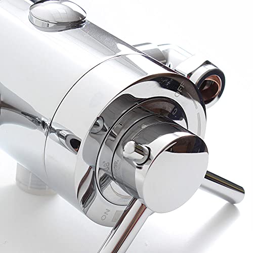 Robinet de douche thermostatique design rond de qualité supérieure
