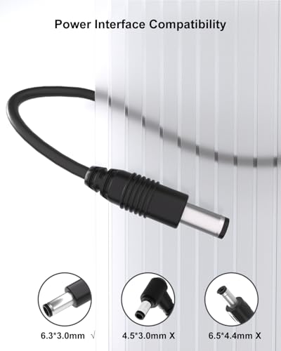 Image of 16V AC /DC Power Adapter Compatible with Yamaha Keyboard Power Cord | Keyboard Piano Replacement PA-300 PA-301 PA-300B PA-300C S950 PSR-1000 PSR-2000 P-155 PSR-S900 PSR-S750 PSR-S670 Power Supply