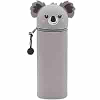 Kawaii Federmäppchen + 10 Radierbare Stifte - Koala Design Mit Silikon