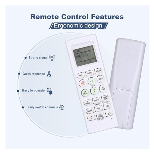 Télécommande AKB73455716 pour climatiseur de fenêtre de chambre LSN182HE
