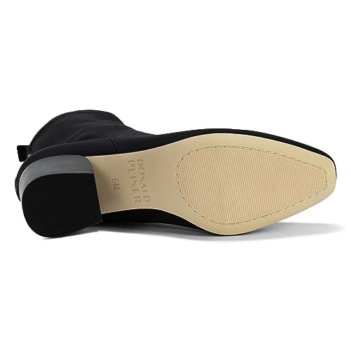 Donald J Pliner Women's Birmingham Stretch Suede Mid Calf Boot4