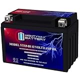Mighty Max Battery YTX9-BS Replaces Honda ATV TRX300EX TRX400EX 300EX 400EX CBR900R RR