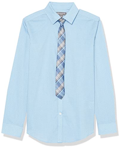 Chemise habillée garçon Van Heusen col boutonné cravate incluse