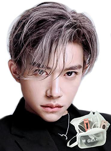 エムグランデ プレミアム ウィッグ 6点セット かっこいい クール メンズ かつら wig ショート イケメン hair 自然 小顔効果 フルウィッグ