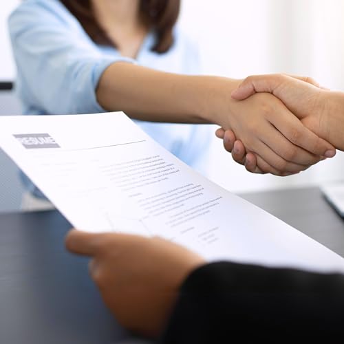 RAYLU PAPER - Packung mit großen Kraftpapier-Umschlägen mit Haftklebung zum Versenden von Dokumenten, schnell und einfach zu versiegeln, 90g/m² stark (4. verlängert, 10 Stück)