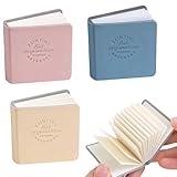 3PCS Mini Travel Sketchbook, 5x5cm 3-Colour Pocket Watercolour Sketchbooks Lightweight Tiny Travel Watercolor Book Portable Journal Note Pad Pocket Notebooks Gift for Girls Students Artists (Morandi)