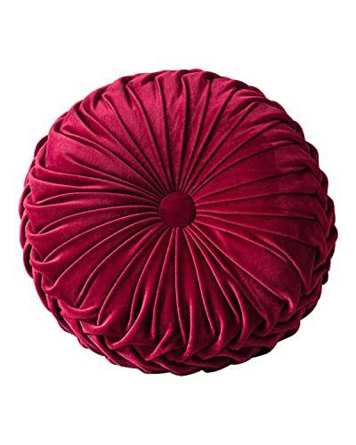 home best red throw pillow